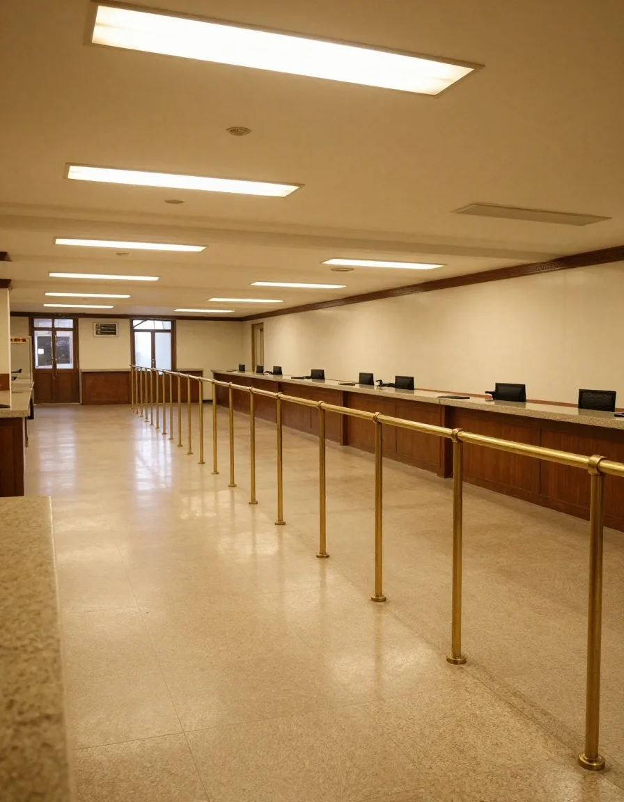 Mesa de trabajo con documentos de exportación sellados y precinto